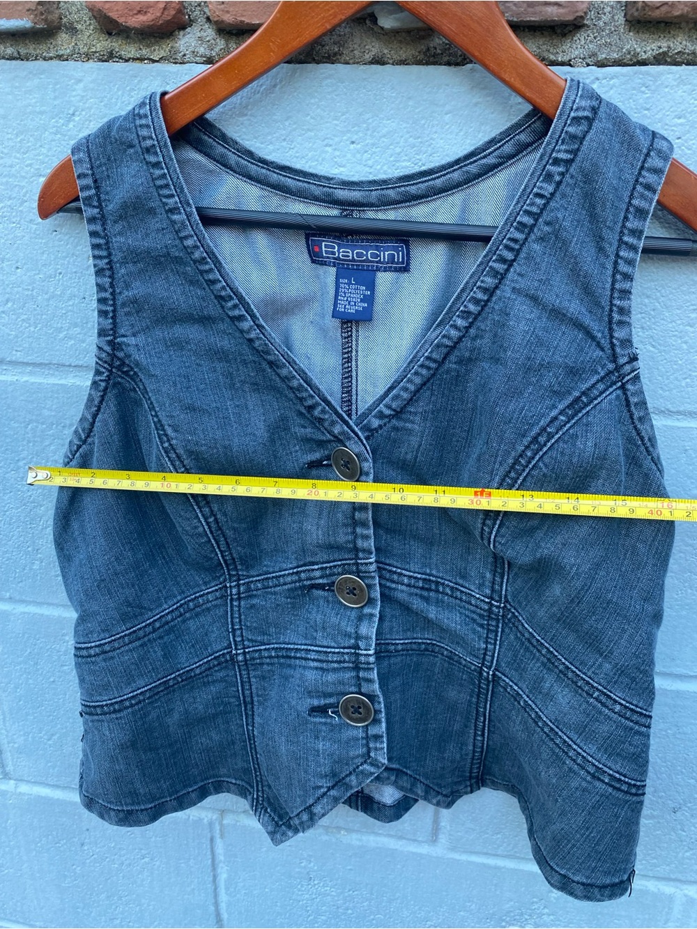 Denim Vest - Picture 4 of 5